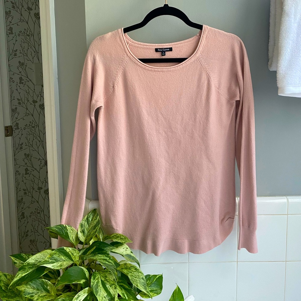 Pink sweater